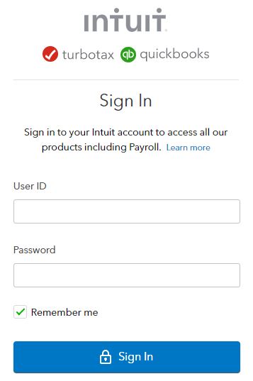 intuit payroll login