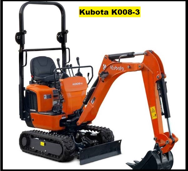 Kubota k008-3 Specification, Prices & Overview ❤️