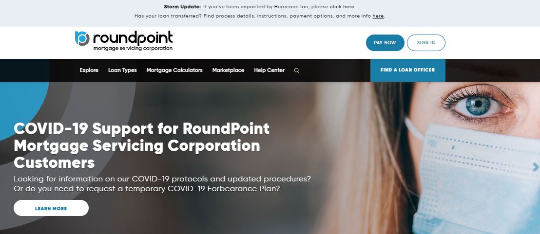 roundpoint mortgage login
