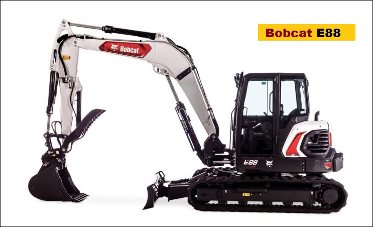 Bobcat E88 Specs, Weight, Price & Review ❤️