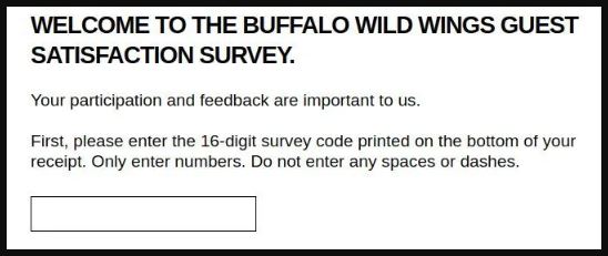 Bwwlistens.Com Survey Code