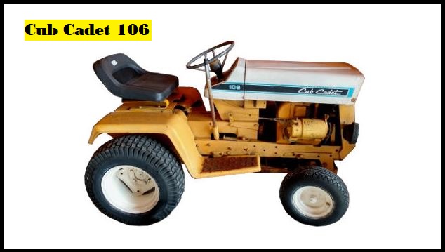 Cub Cadet 106 Specs, Weight, Price & Review ❤️