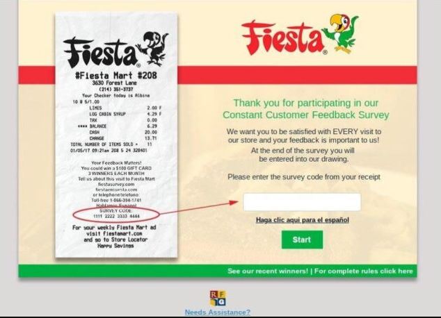 Fiesta Mart Survey
