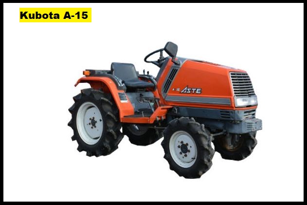 Kubota A-15 Specification, Price & Review ❤️