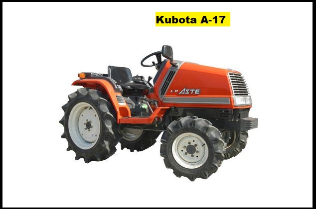 Kubota A-17 Specification, Price & Review ❤️