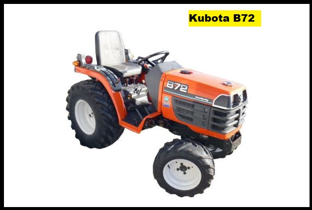 Kubota B72 Specification, Price & Review ❤️