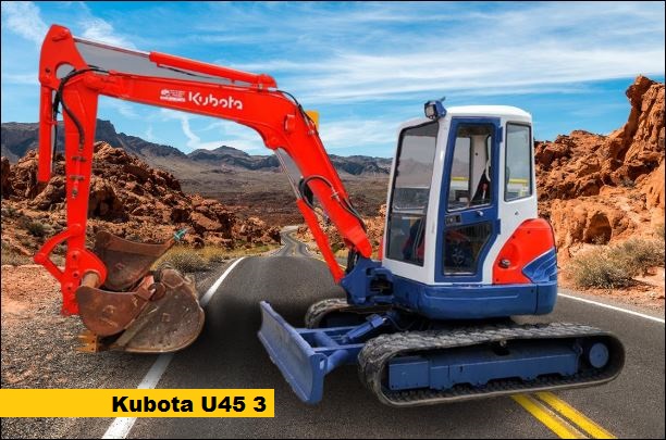 Kubota U45 3 Specs,Weight, Price & Review ❤️