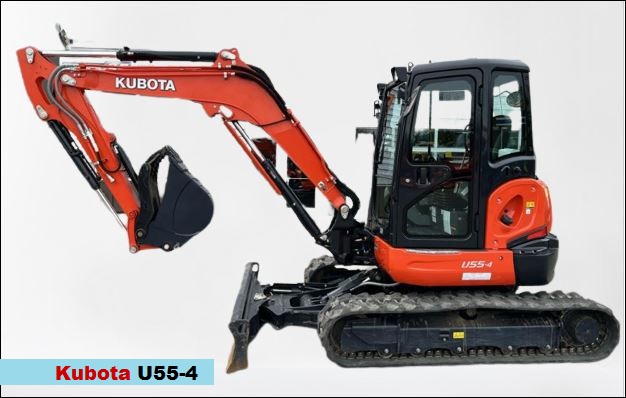 Kubota U55-4 Specs, Weight, Price & Review ❤️