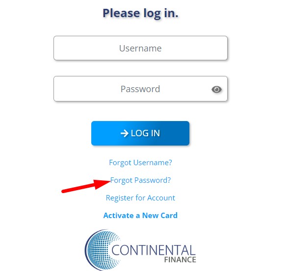 Password or Username Forgotten