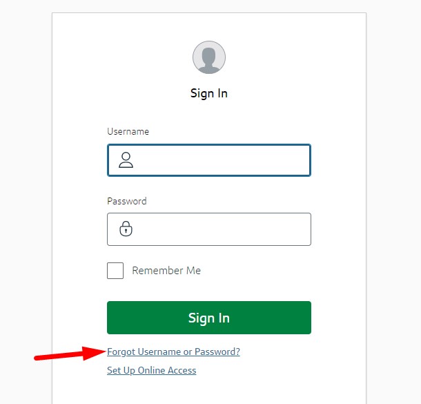 Recover a Cabela’s Credit Card Username or Password