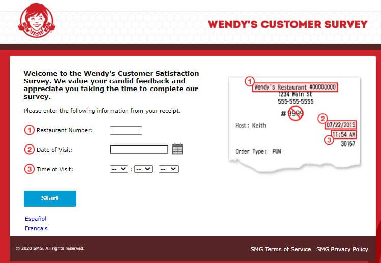 Wendy’s Survey