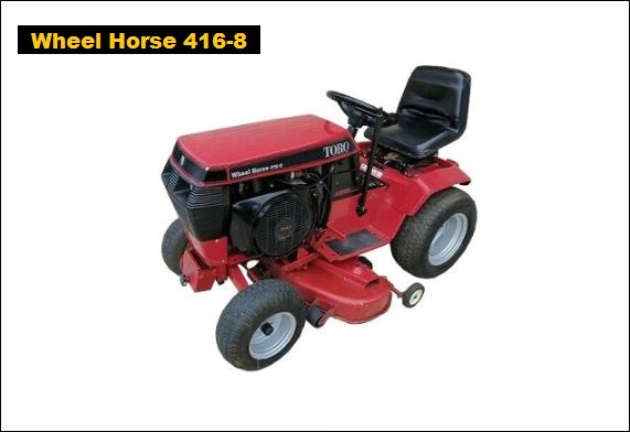 Wheel Horse 416-8 Specs, Weight, Price & Review ❤️