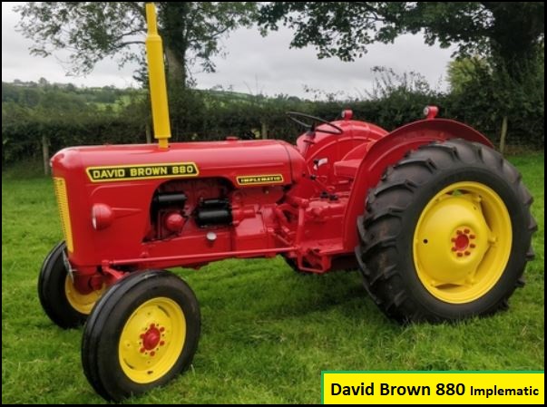 David Brown 880 Implematic Specs, Price, Weight & Review ❤️