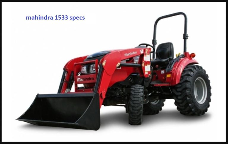 Mahindra 1533 Specs, Weight, Price & Review ❤️
