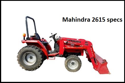 mahindra 2615 specs