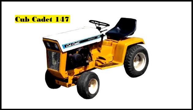Cub Cadet 147 Specs, Weight, Price & Review ❤️