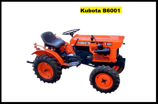 Kubota B6001 Specification, Price & Review ❤️