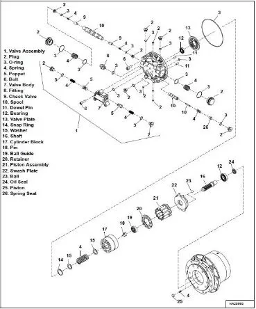 bobcat e32 parts diagram