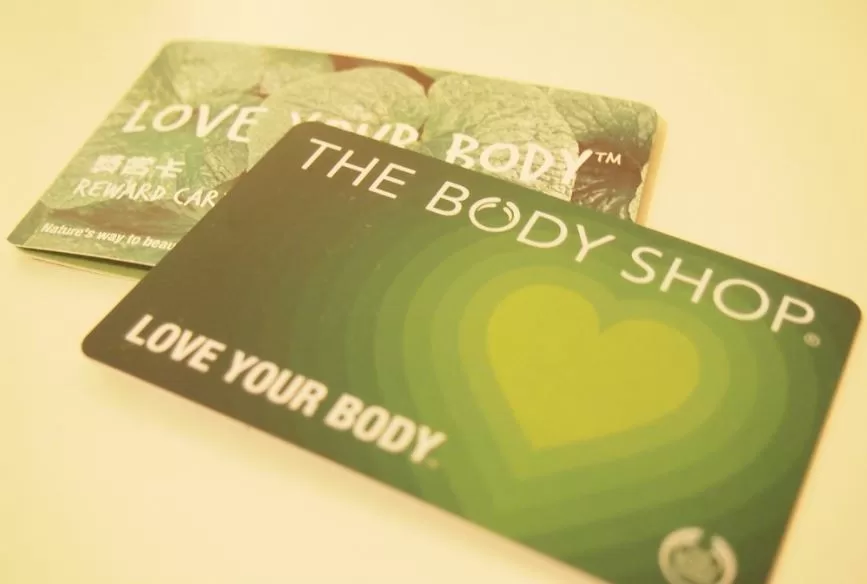 Body Shop Loyalty Card