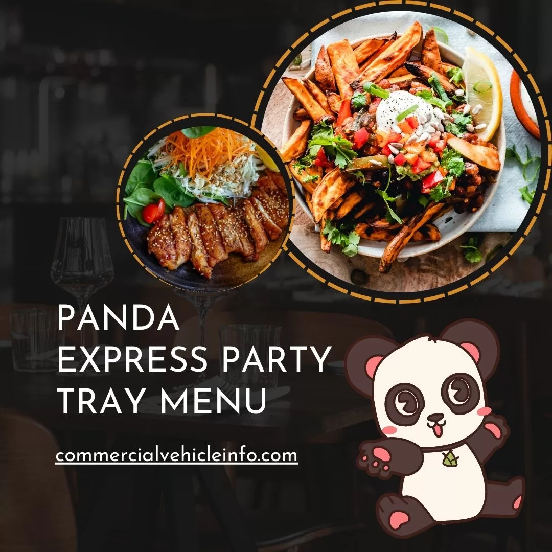 Panda Express Party Tray Menu