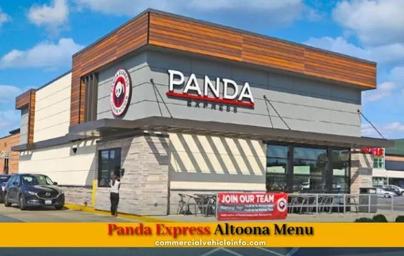 Panda Express Altoona Menu
