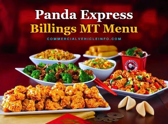 Panda Express Billings MT Menu