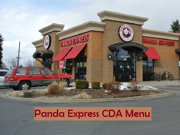 Panda Express CDA Menu 