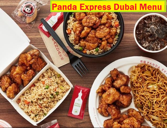 Panda Express Dubai Menu