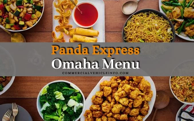 Panda Express Omaha Menu