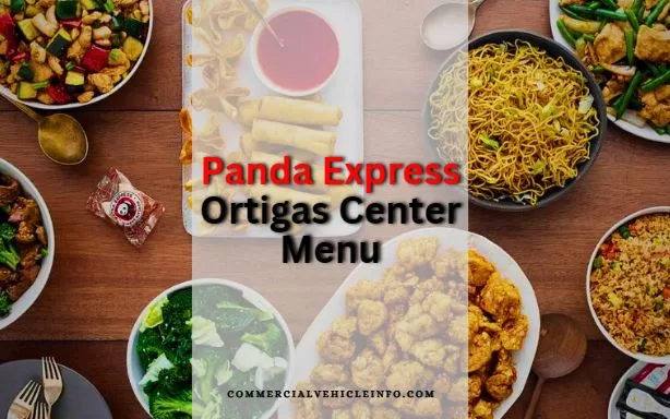 Panda Express Ortigas Center Menu