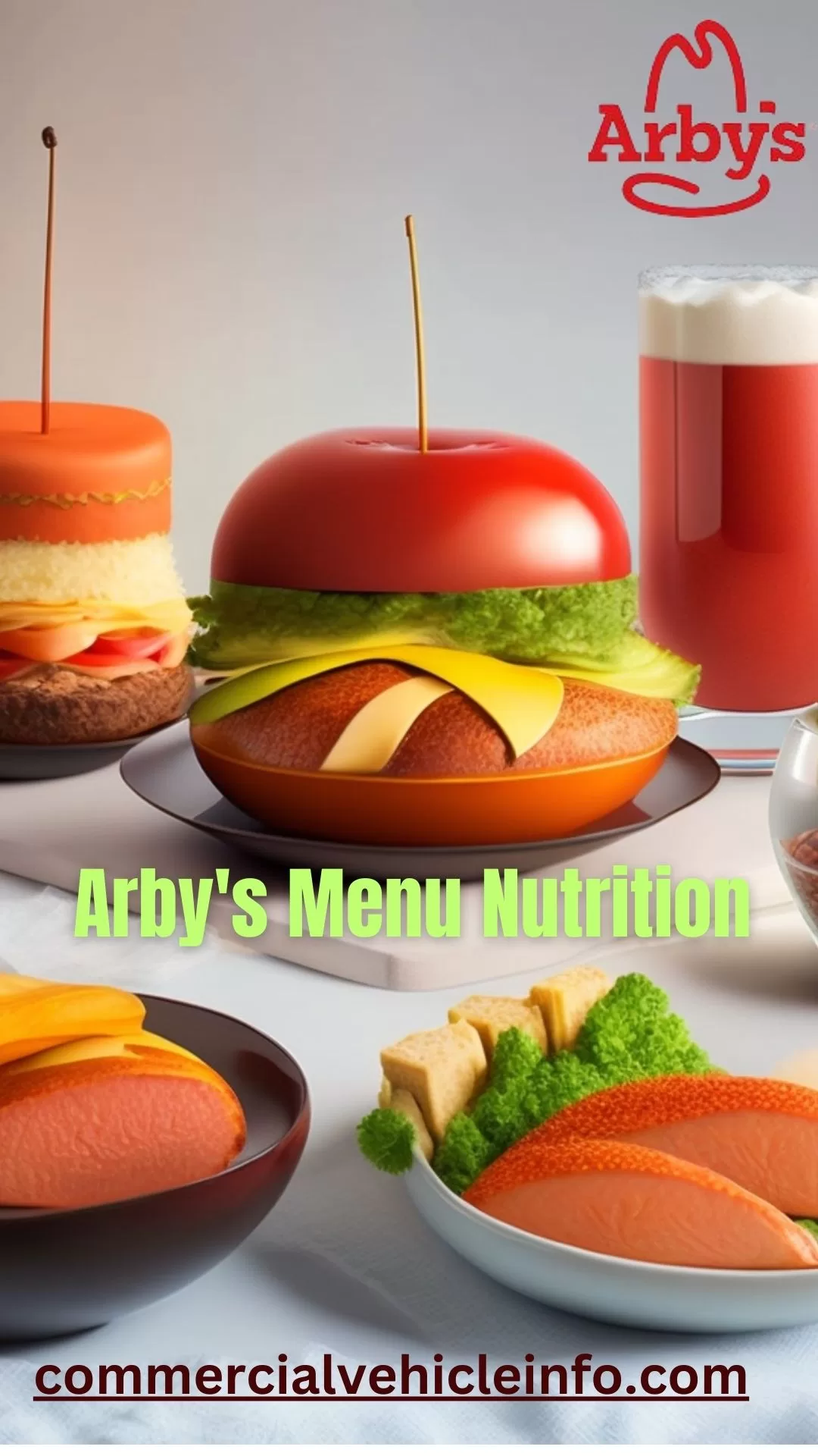 arby's menu nutrition