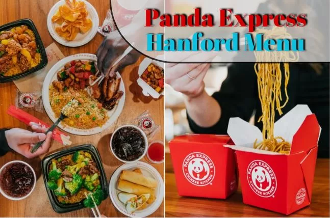 panda express hanford menu.