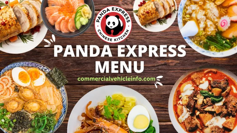 Delicious Menu at Panda Express Calgary 2024