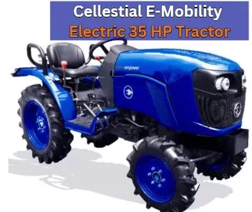 Cellestial E-Mobility Electric 35 HP tractor