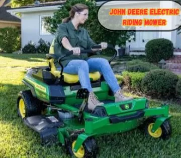 John Deere Electric Riding Mower