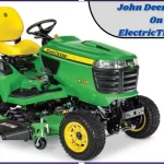 John Deere Ride On Electric Tractor
