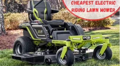 Cheapest Electric Riding Lawn Mower