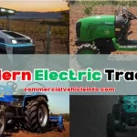 modern electric tractor