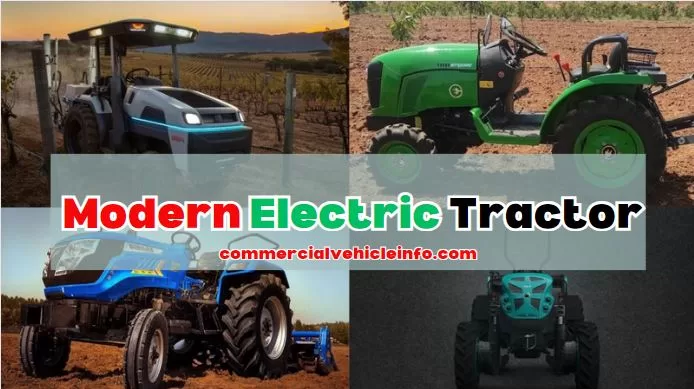 modern electric tractor