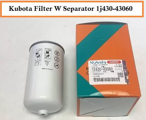 Kubota Filter W Separator 1j430-43060 Specs, Price 2024