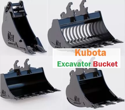 Kubota Excavator Bucket Price, Specs, Attachments 2024