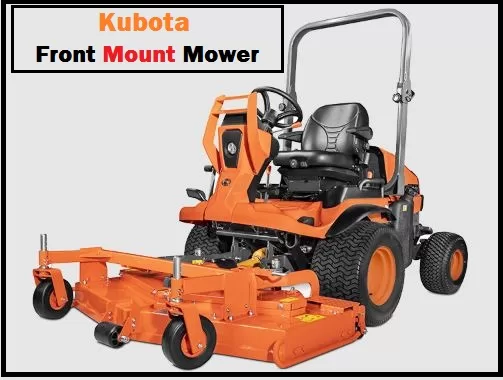 Kubota Front Mount Mower Attachments, Review