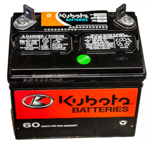 Kubota Tractor Battery Price, Size