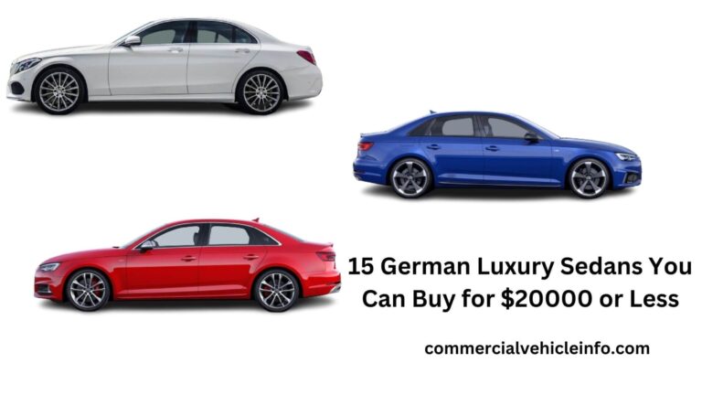 15 German Luxury Sedans You Can Buy for $20000 or Less