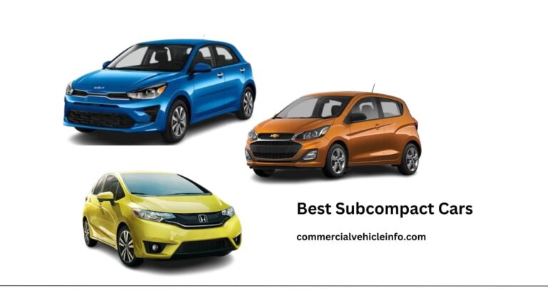 Best Subcompact Cars For 2024 And 2025