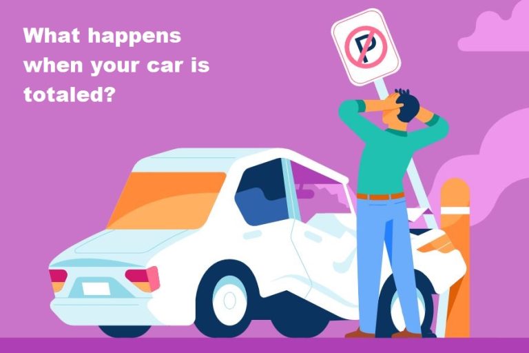 What happens when your car is totaled?